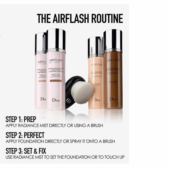 New 2WO Dior Airflash Spray Foundation - Picture 8 of 16